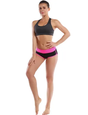 030 Sexy Booty Biking Shorts pink_black_Biking