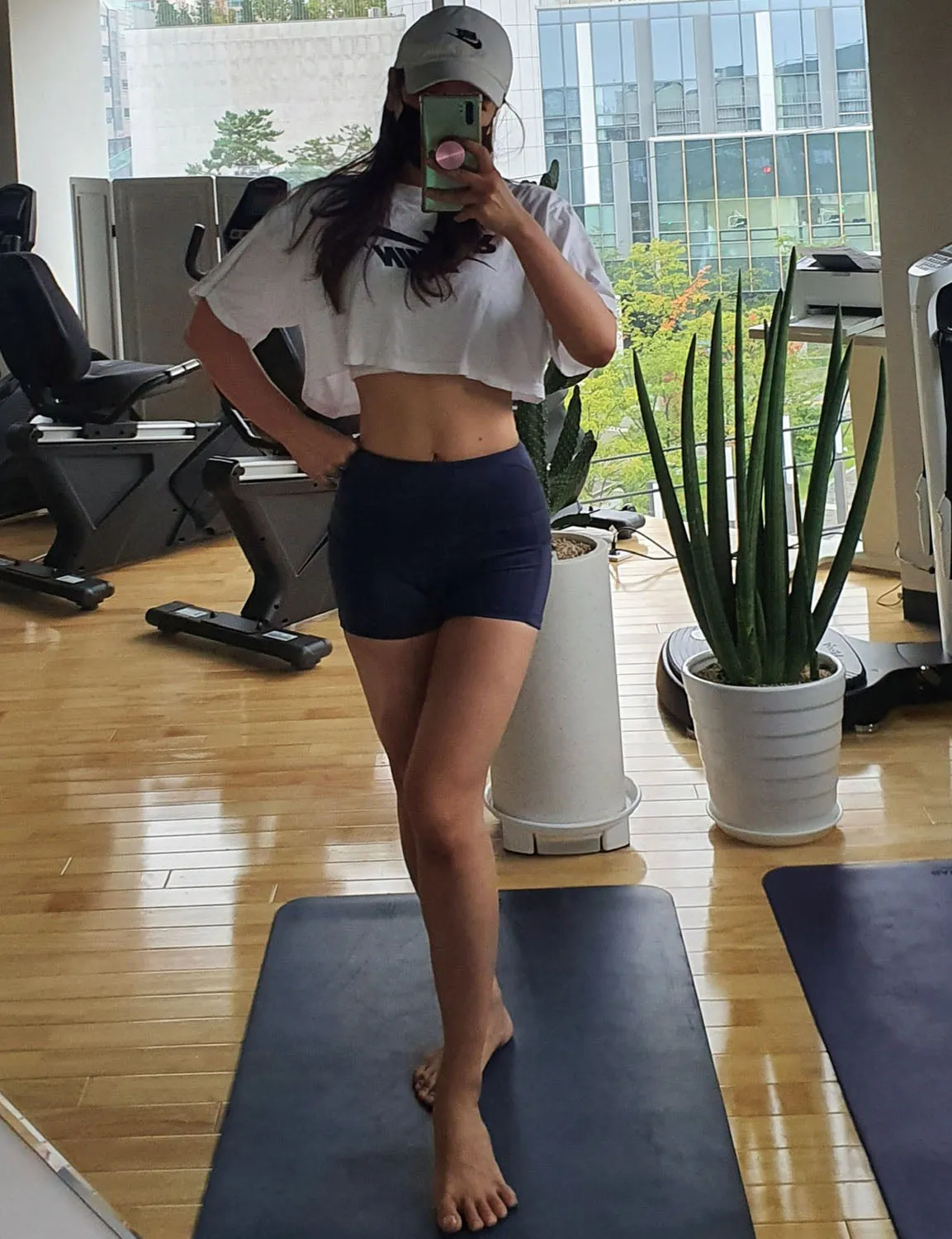 2.5" Side Pockets Pilates Shorts darknavy ins_Pilates