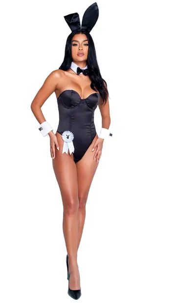 8PC Classic Playboy Bunny PB156 - Black