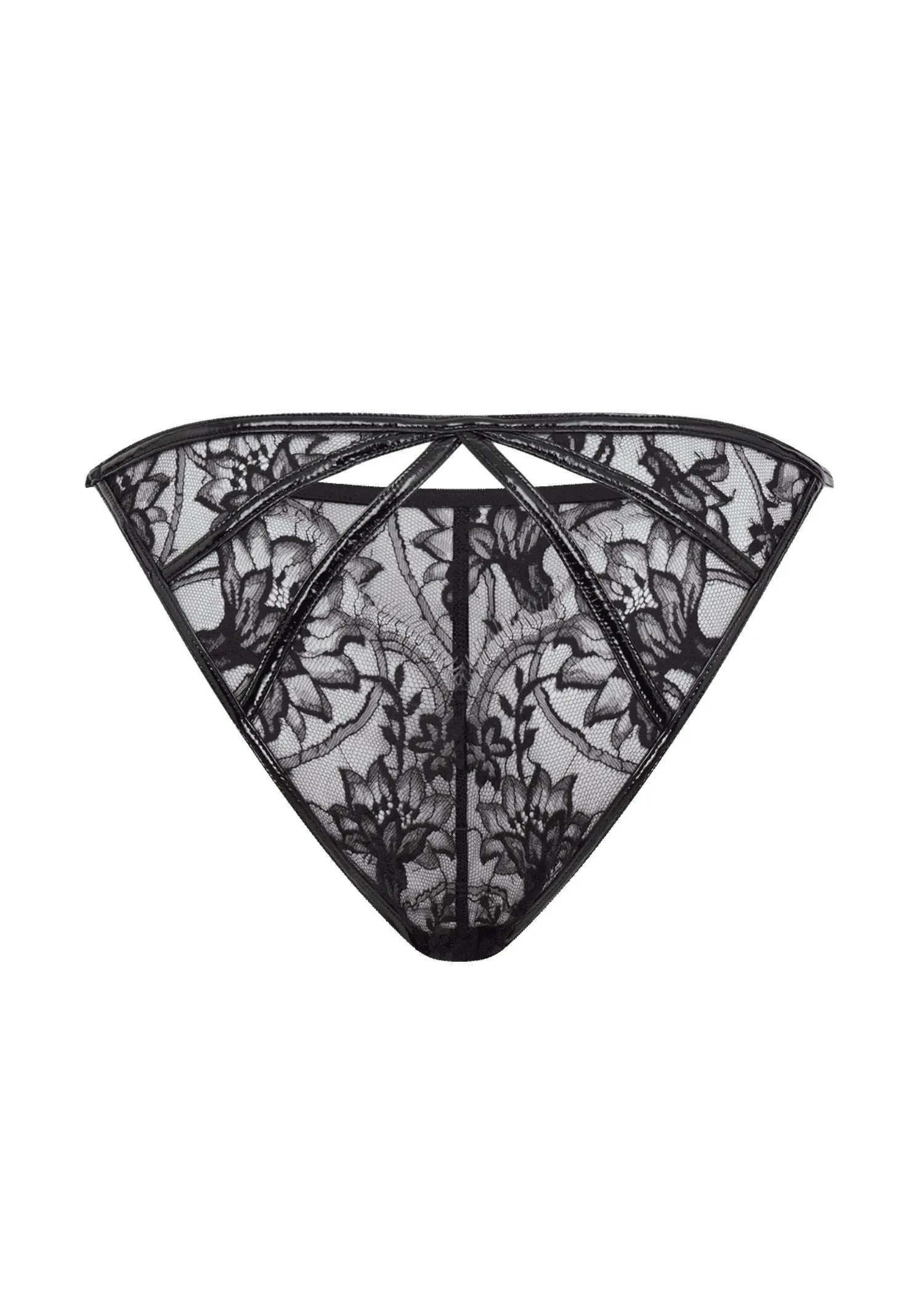 Alyss Knicker Ouvert (Black)