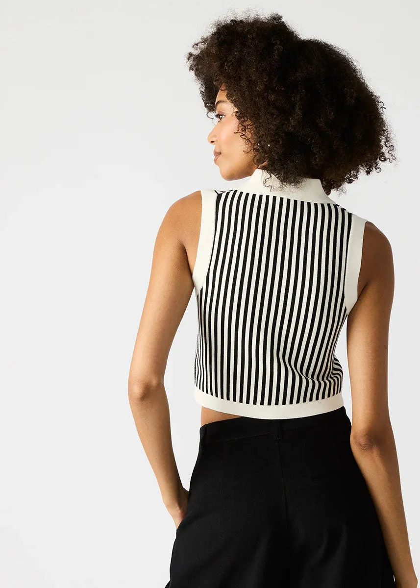 Amery Sweater - Black & White
