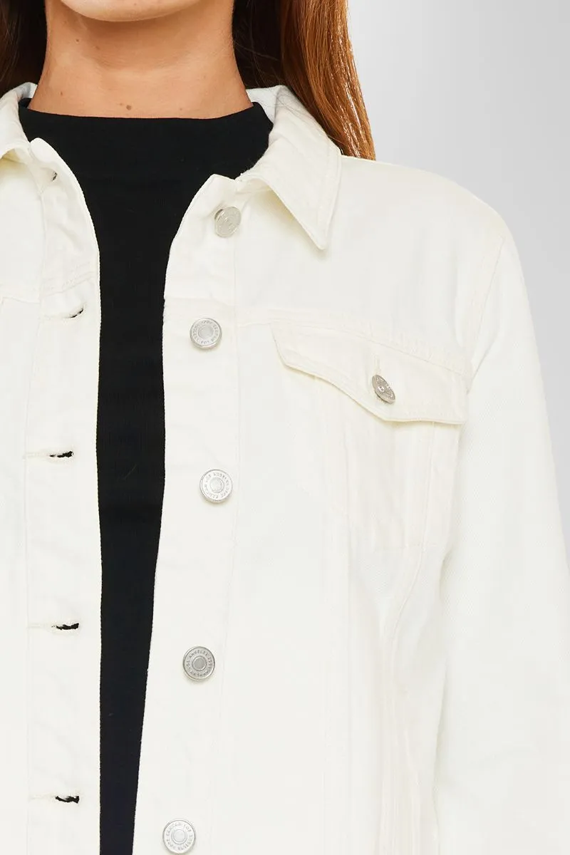 Bianca Distressed Denim Jacket