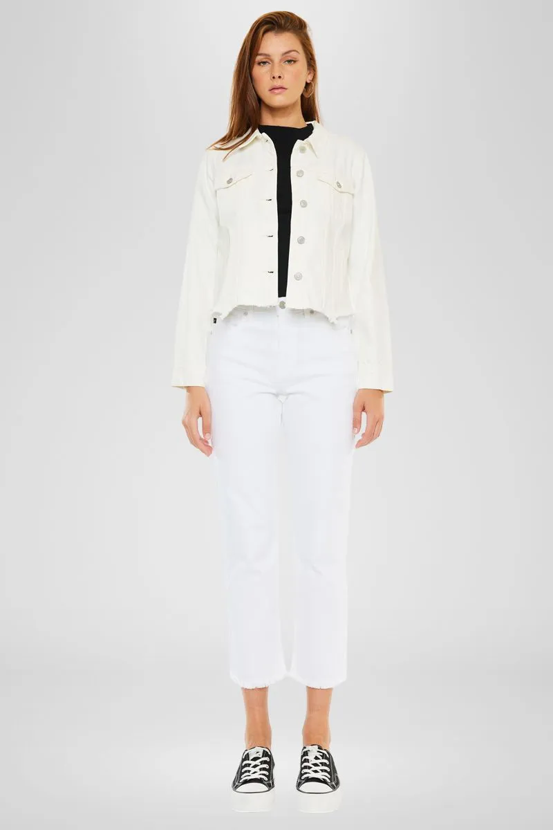 Bianca Distressed Denim Jacket