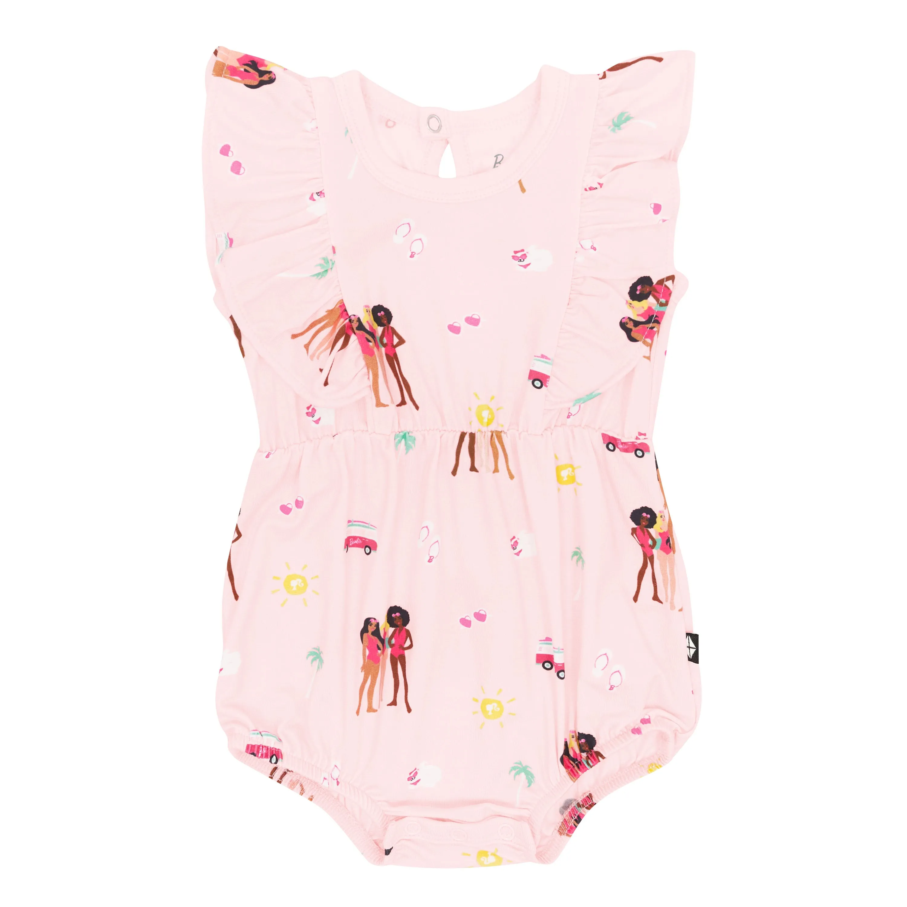 Bubble Romper in Barbie™ Beach
