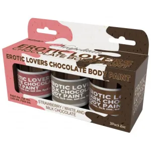 Chocolate Lovers Neapolitan Body Paints by Hott Products