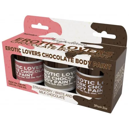 Chocolate Lovers Neapolitan Body Paints by Hott Products