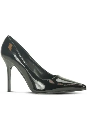 Classic-6004 Stiletto Pump | Black Patent