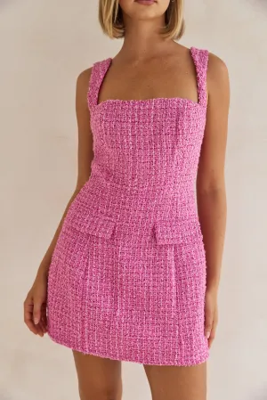Elle Mini Dress (Pink)