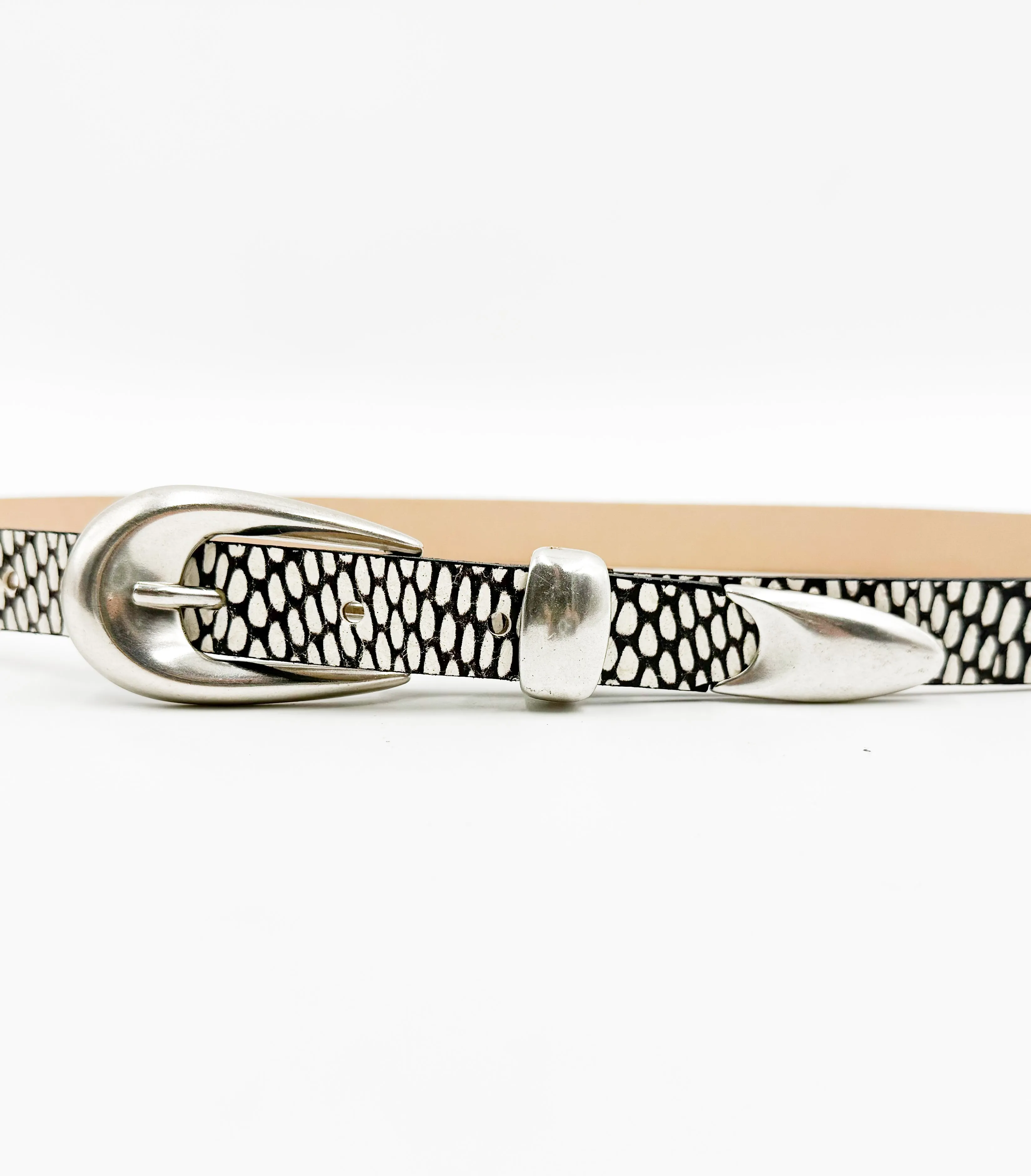 Esme Snake Print Belt