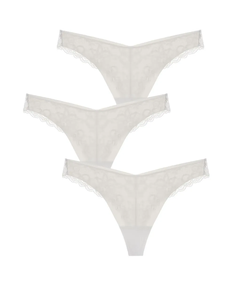 Estelle Cotton Thong 3 Pack