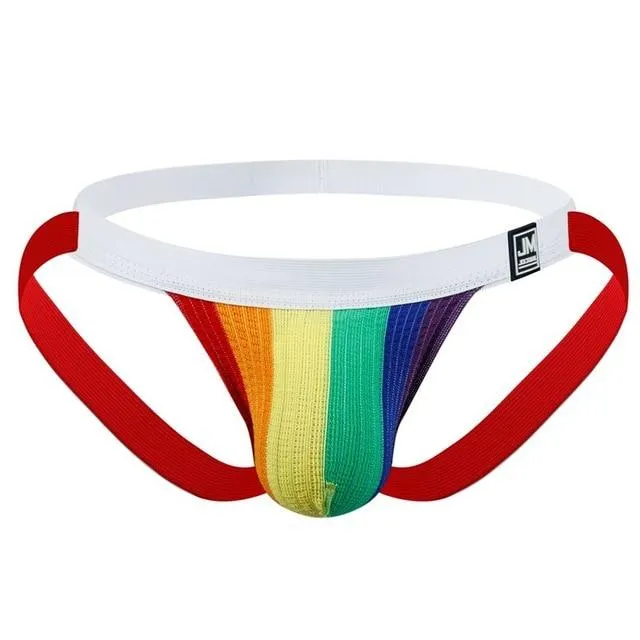 Jockmail Rainbow Jockstrap