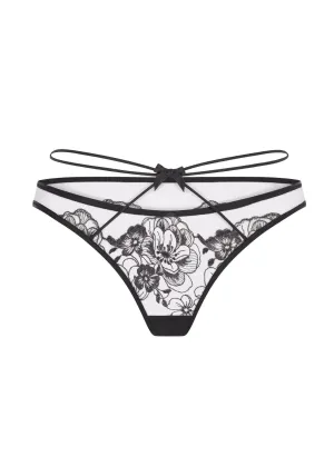 Kalia Brief (Black / Sand)