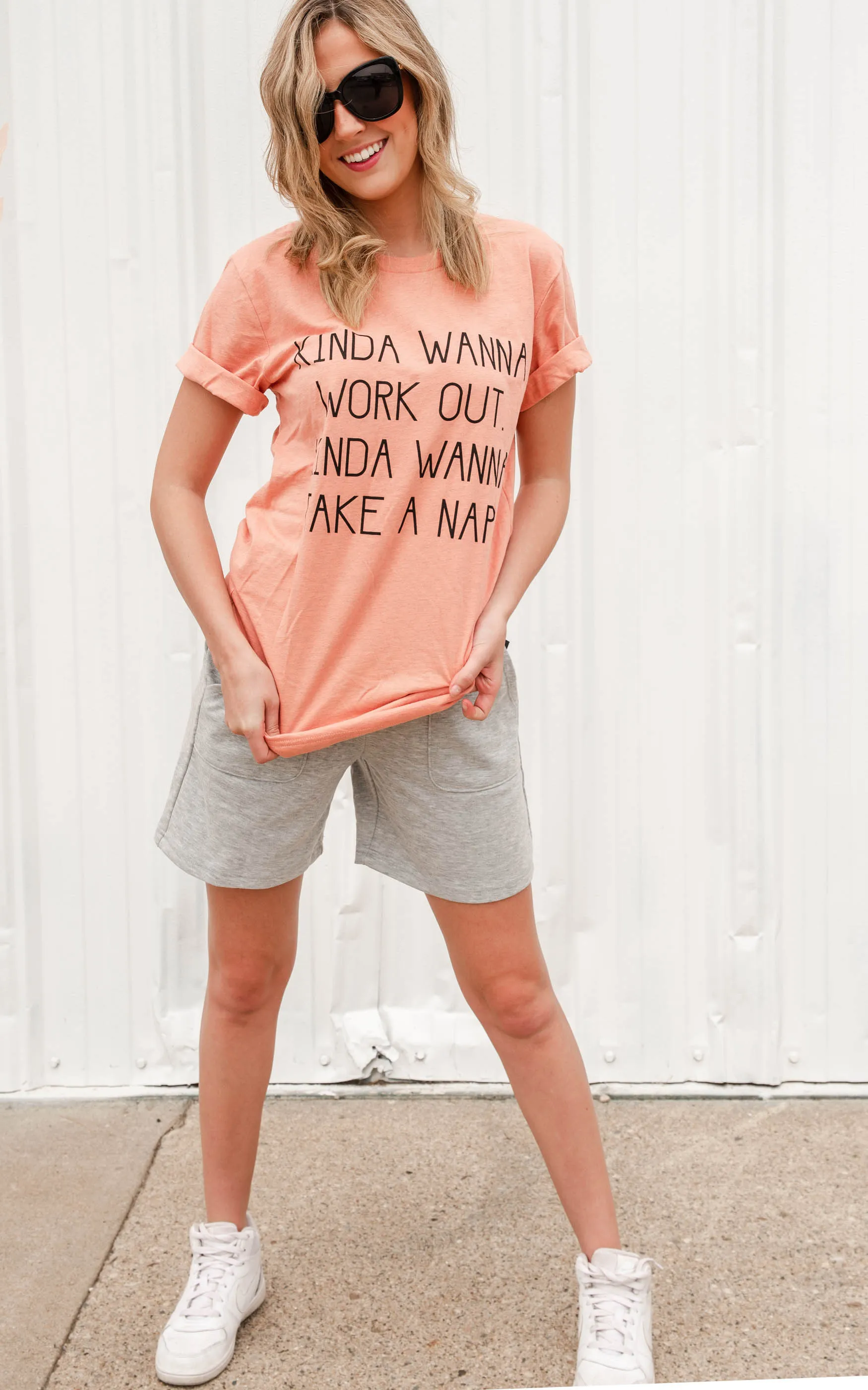 Kinda Wanna Workout Tee** FINAL SALE