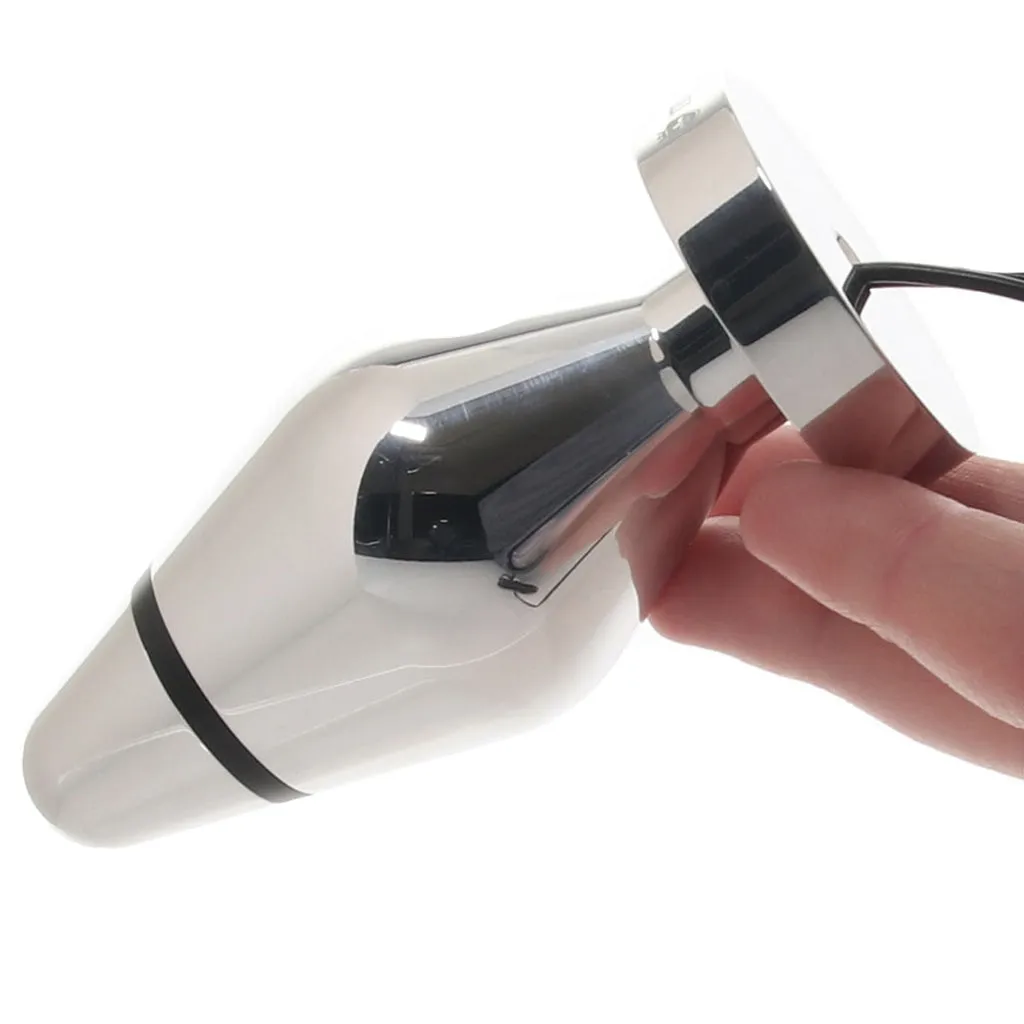 Little John Aluminum E-Stim Butt Plug in Small