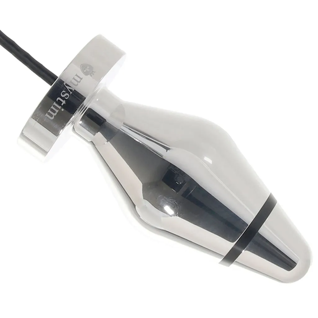 Little John Aluminum E-Stim Butt Plug in Small