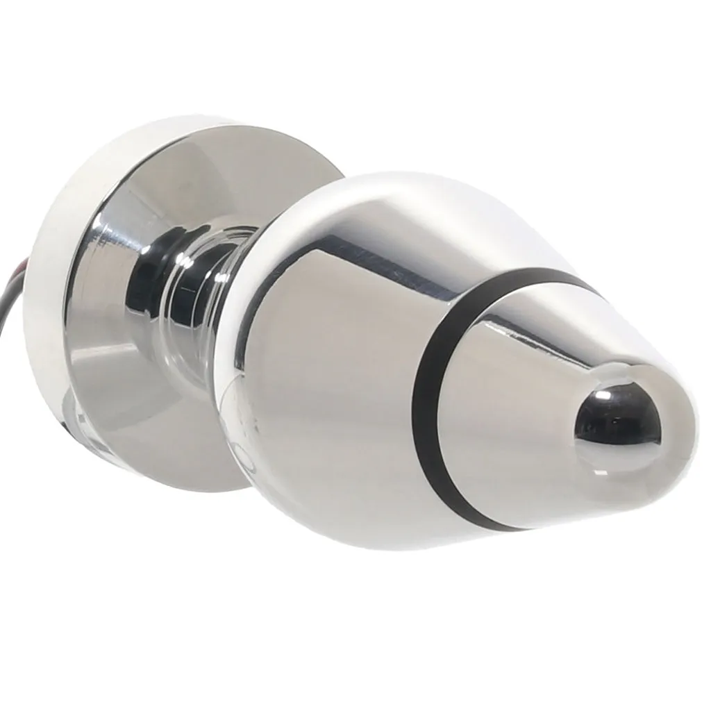 Little John Aluminum E-Stim Butt Plug in Small