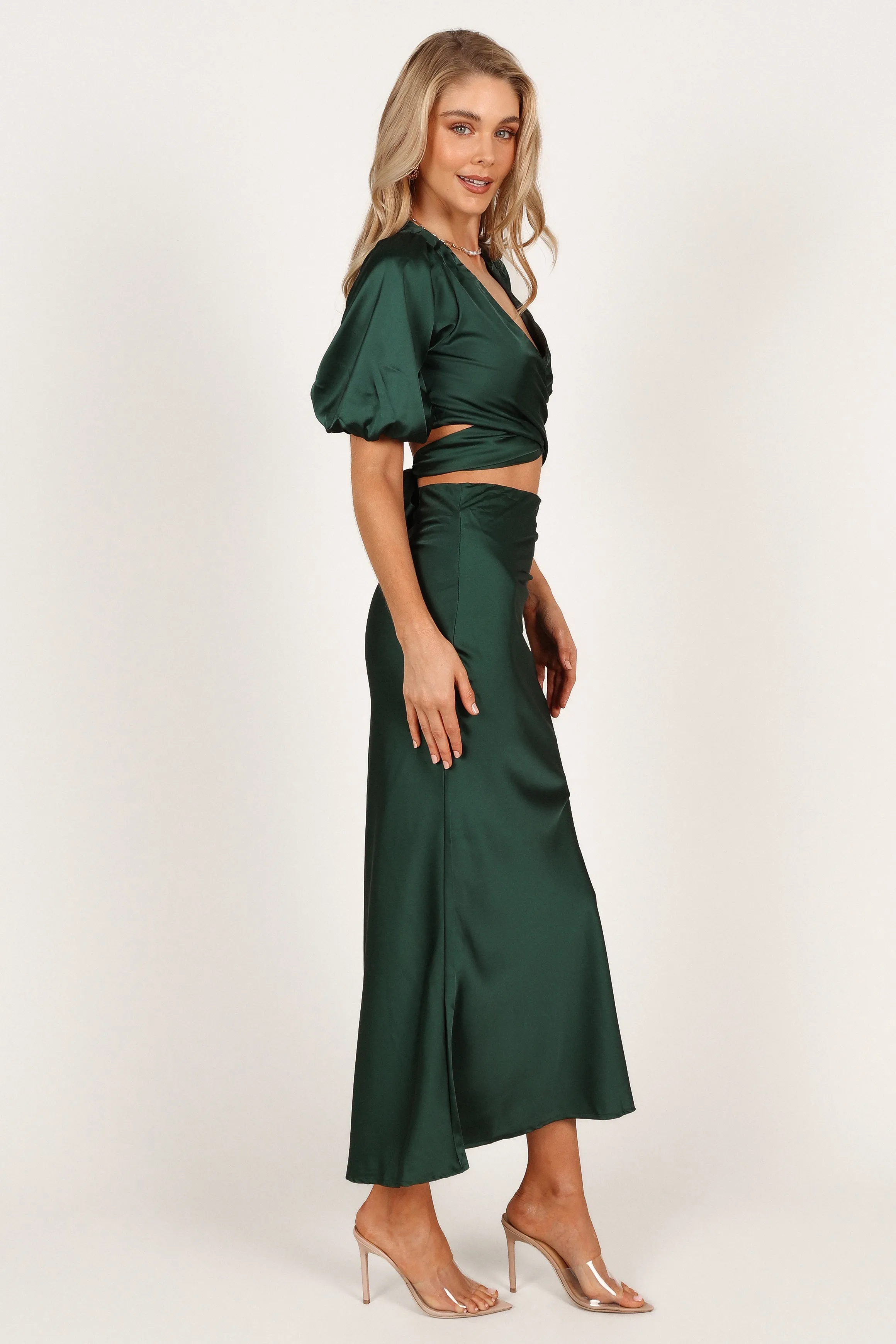 Lucy Two Piece Set - Emerald