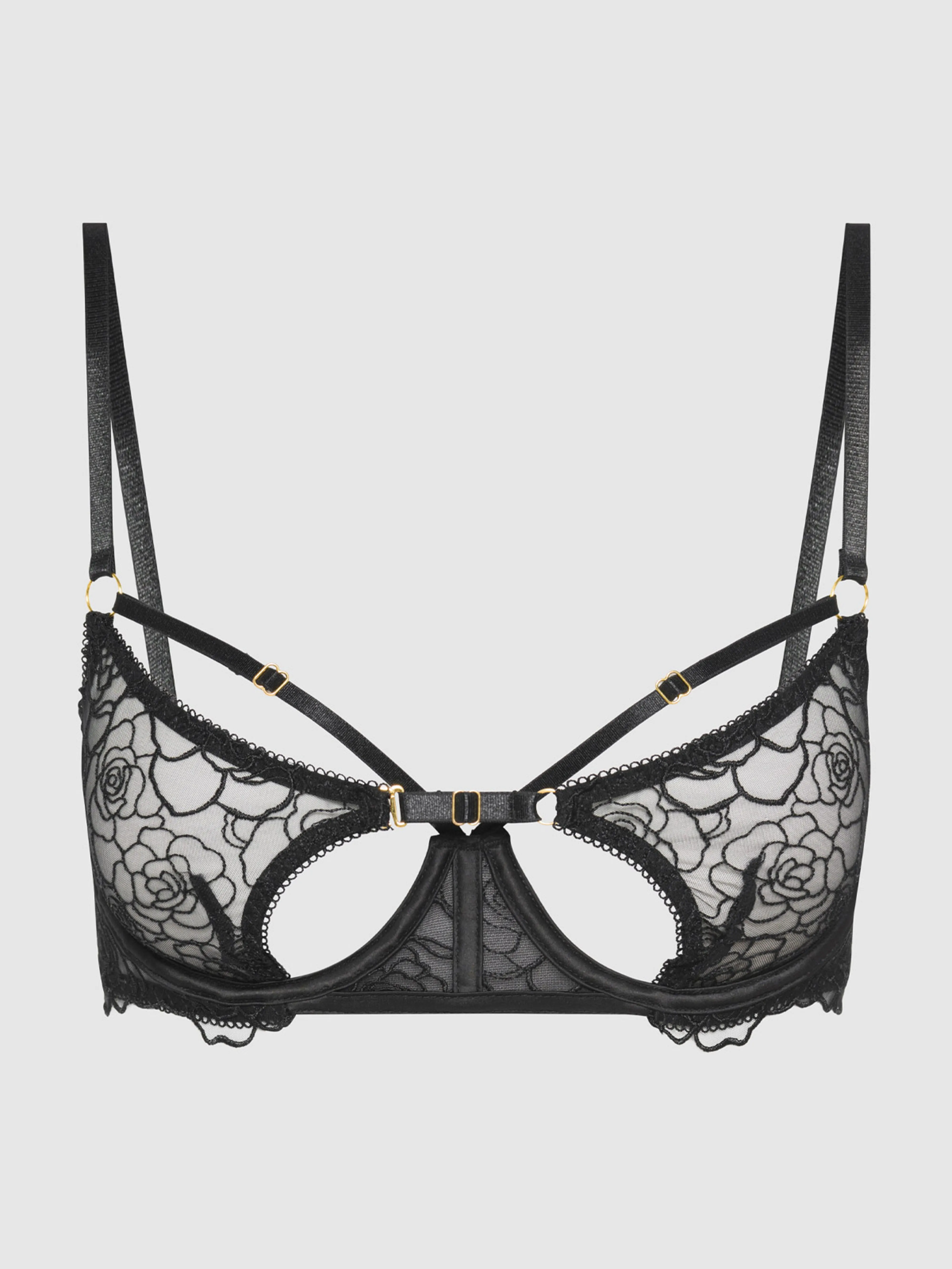 Melrose Strappy Cutout Bra