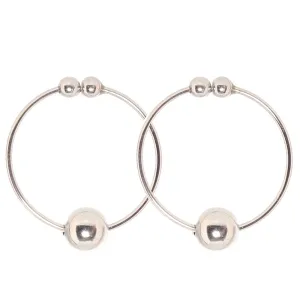 Nipple Bull Rings in Silver