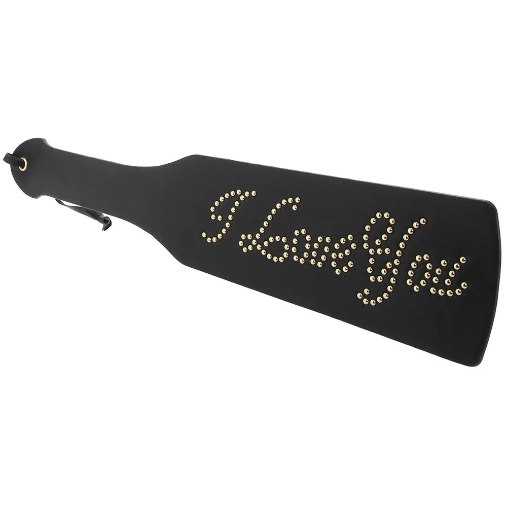 Ouch! London Collection I Love You Rivet Paddle