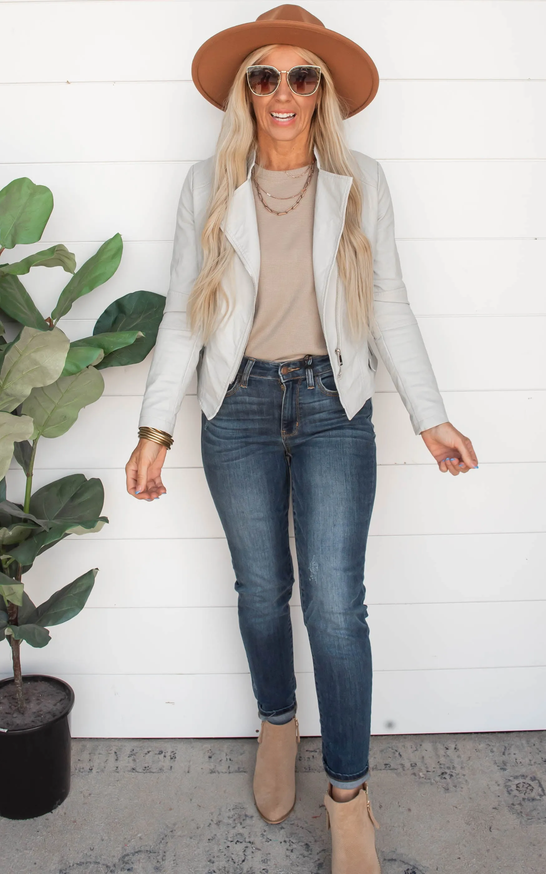 Oyster Mushroom Vegan Jacket - Final Sale