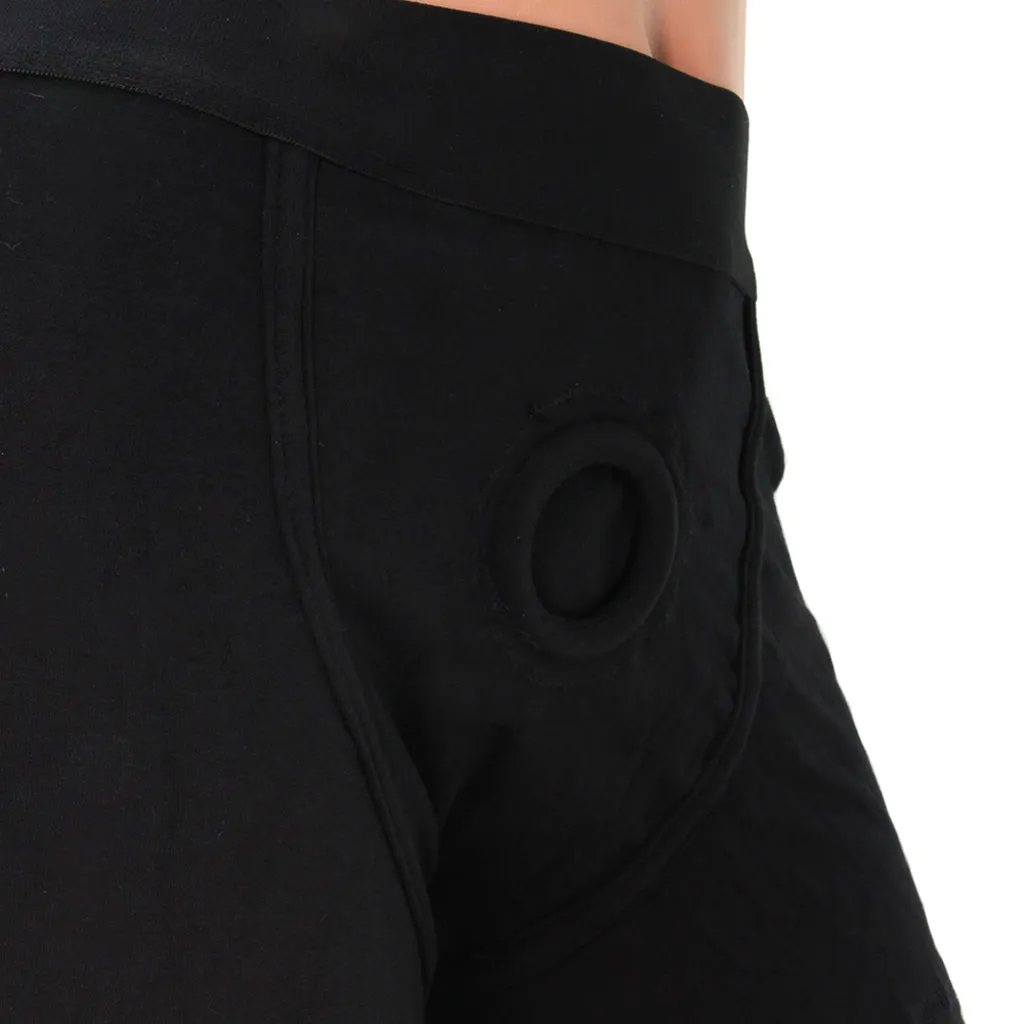 Packer Gear Black Boxer Brief Harness /XL