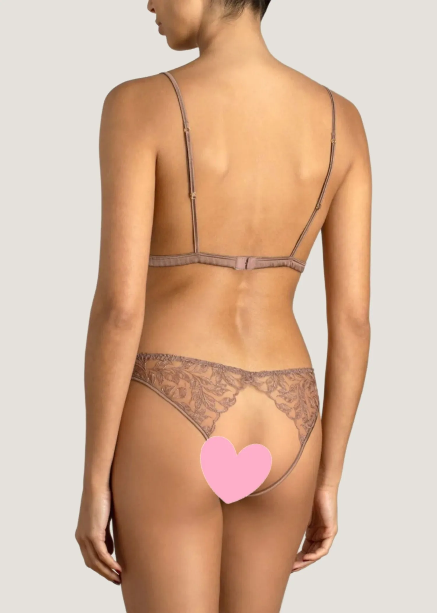 Paeonia Open Knicker (Taupe)