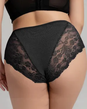 Plus Size Women's Sexy Lace Panties