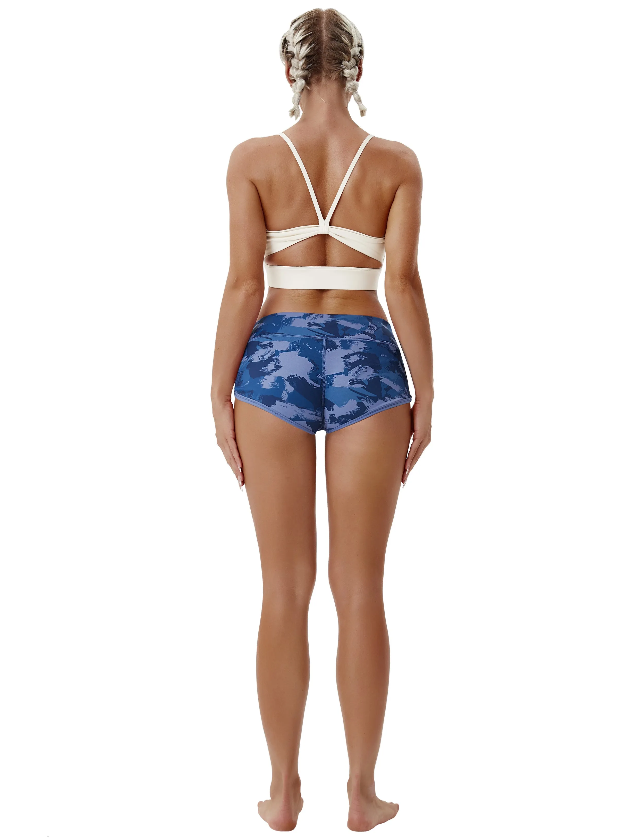 Printed Booty Golf Shorts navy brushcamo_Golf