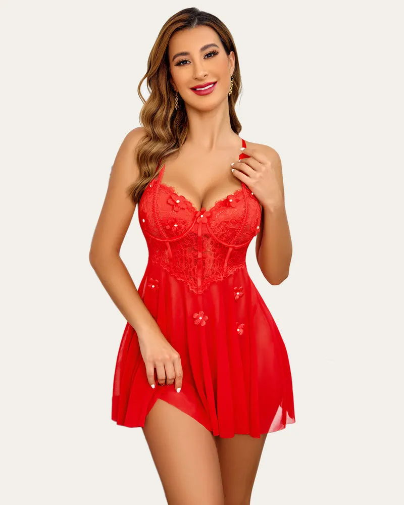 Push Up Babydolls Boudoir Outfits