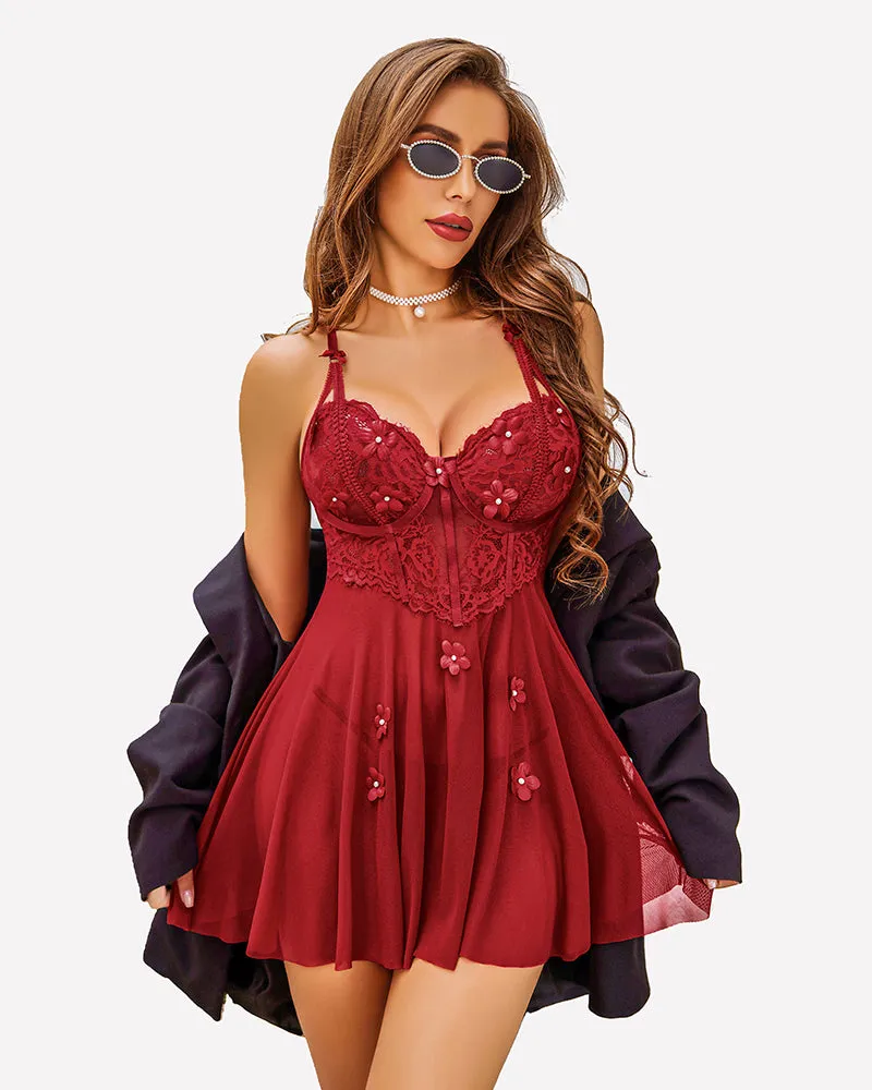 Push Up Babydolls Boudoir Outfits