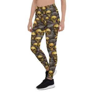 Rocks and Skulls Leggings