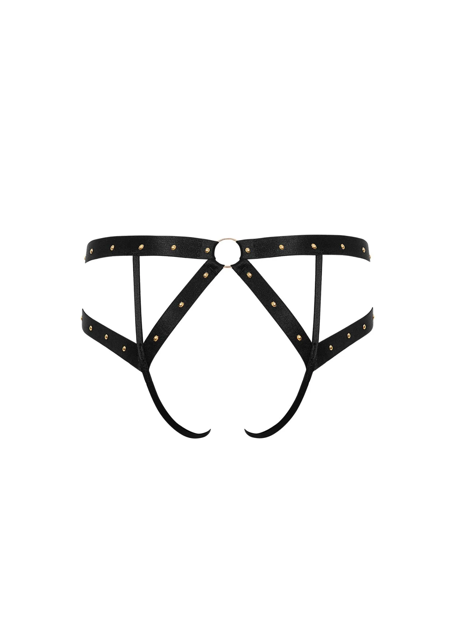 Sana Open Panty (Black)