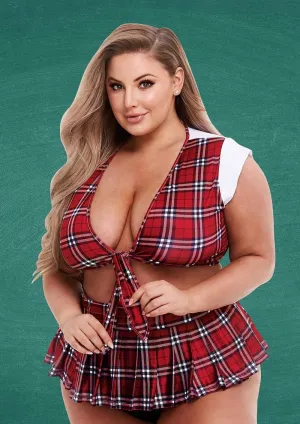 School Girl Crop Top and Set