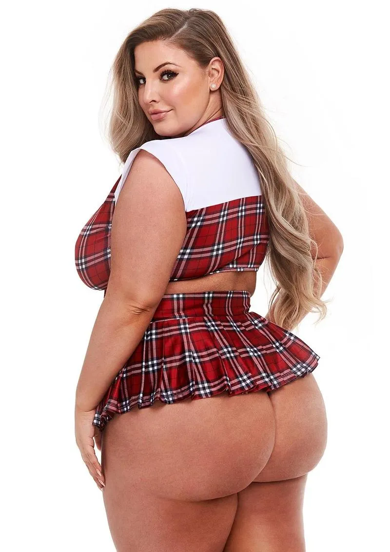 School Girl Crop Top and Set