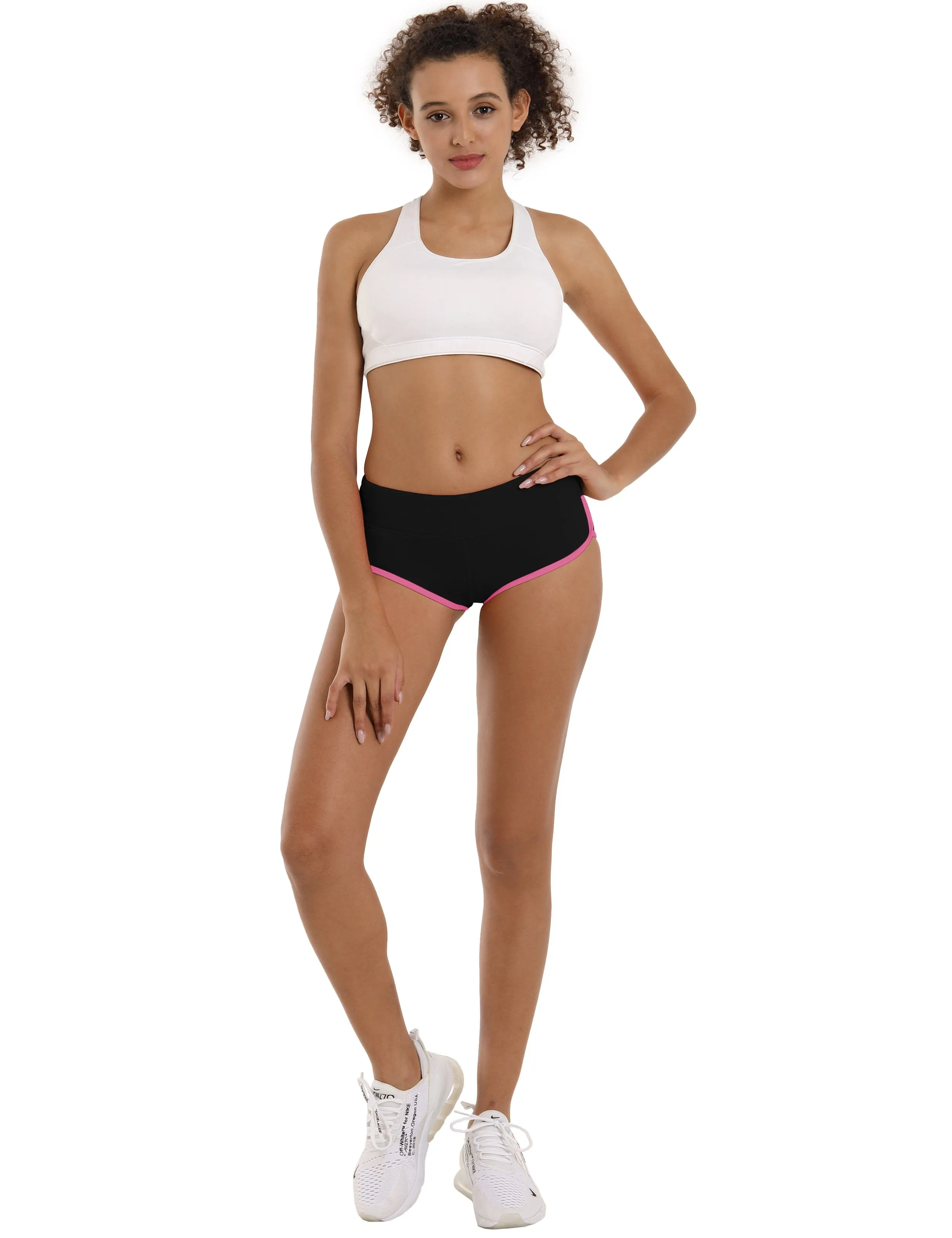 Sexy Booty Plus Size Shorts black_pink ins_Plus Size