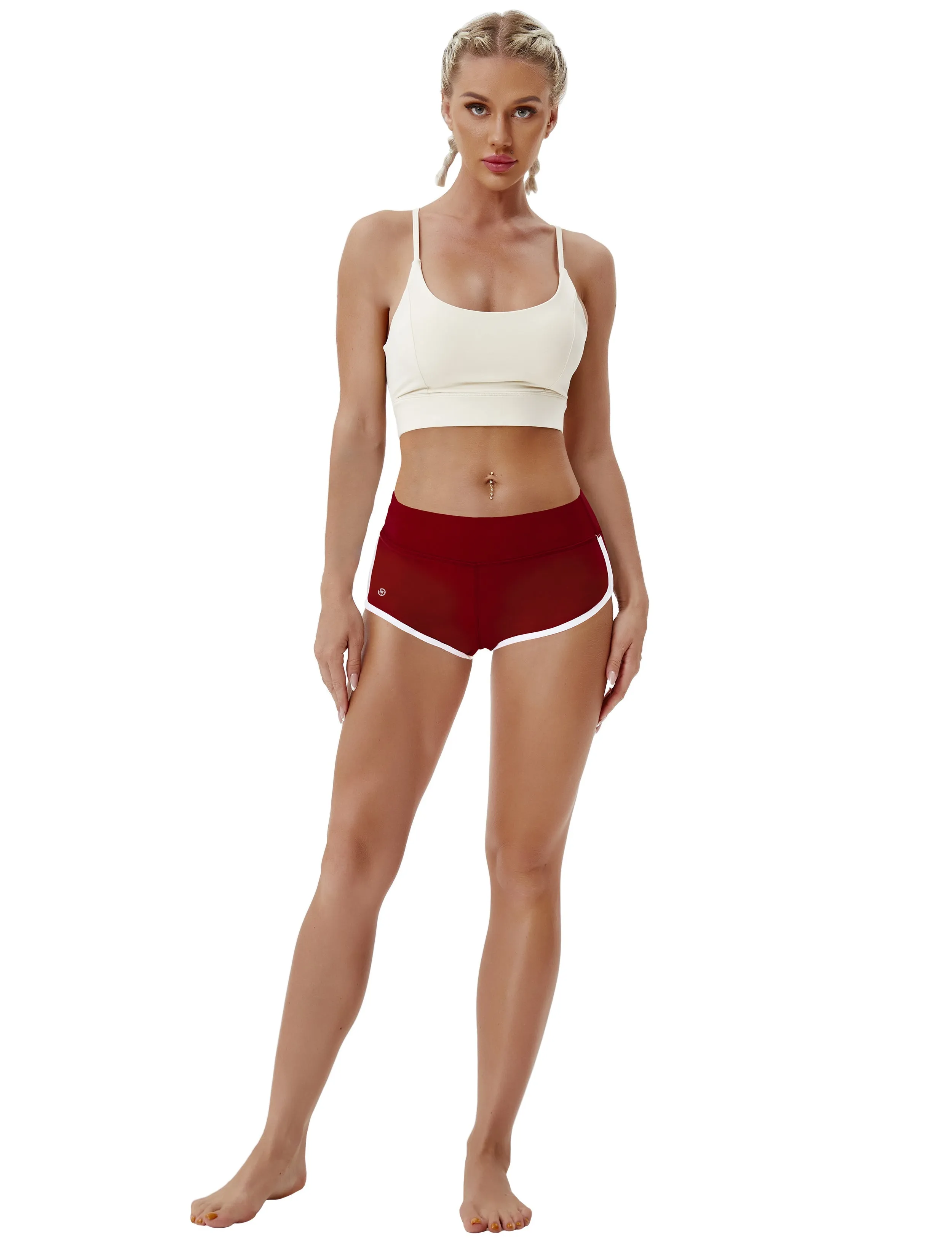 Sexy Booty Plus Size Shorts cherryred_Plus Size