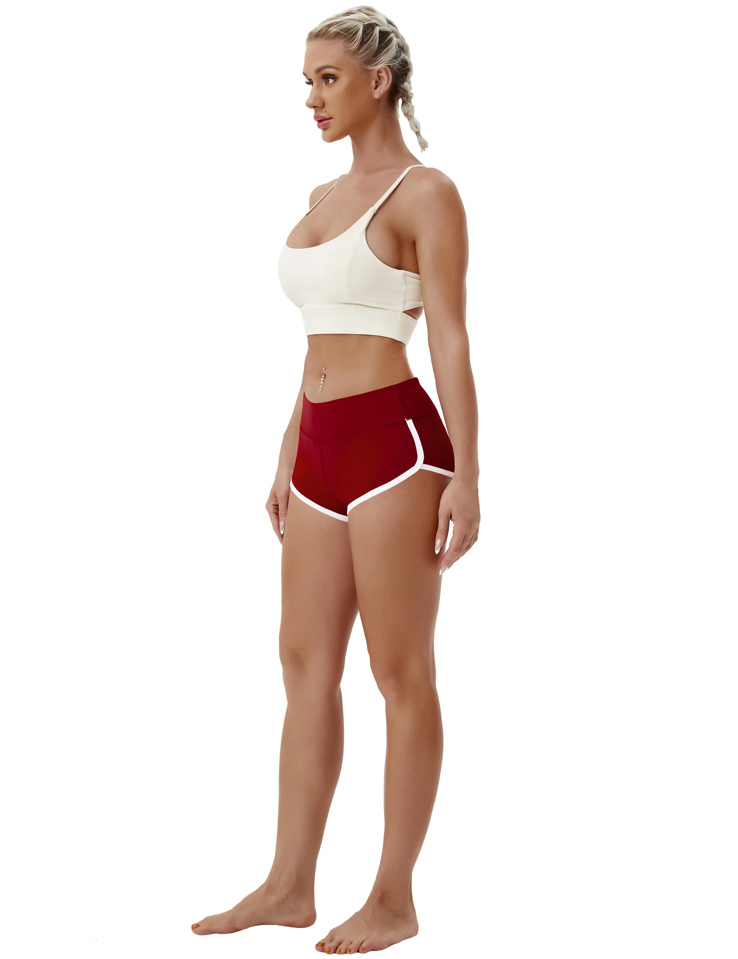 Sexy Booty Plus Size Shorts cherryred_Plus Size