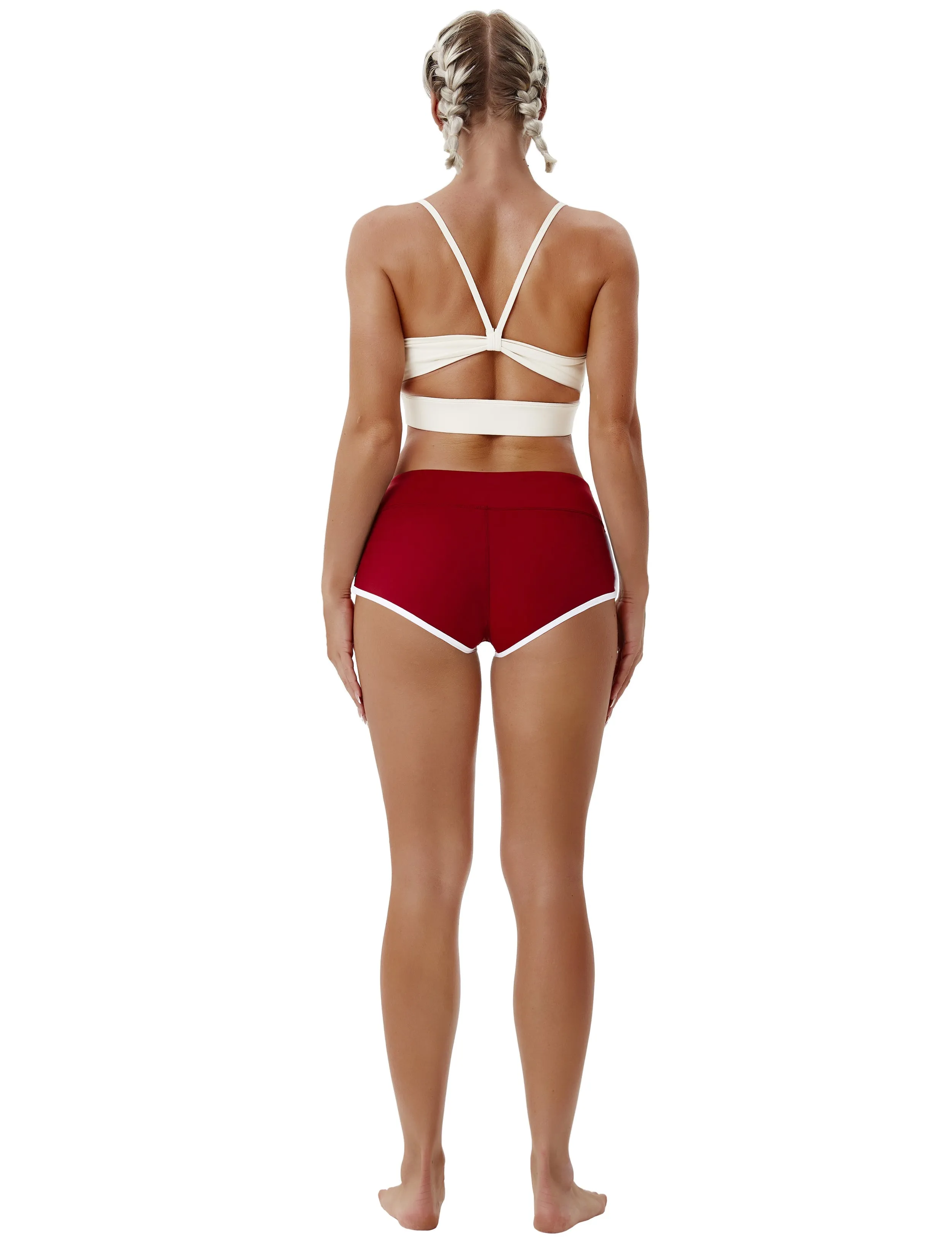 Sexy Booty Plus Size Shorts cherryred_Plus Size