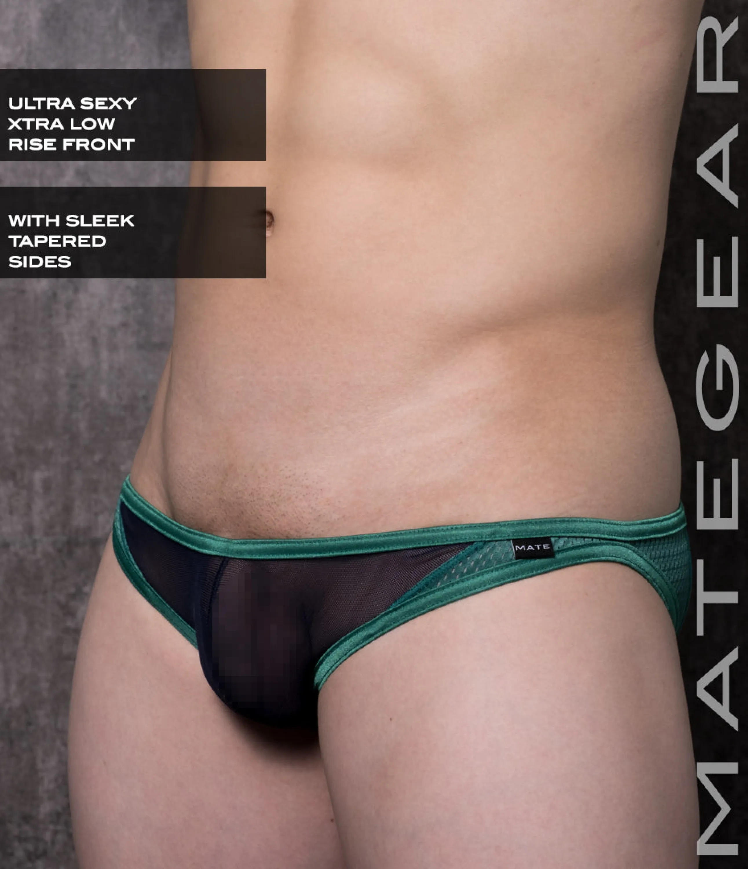 Sexy Mens Swimwear Ultra Swim Bikini - Hae Bong (Xtra Low Front)
