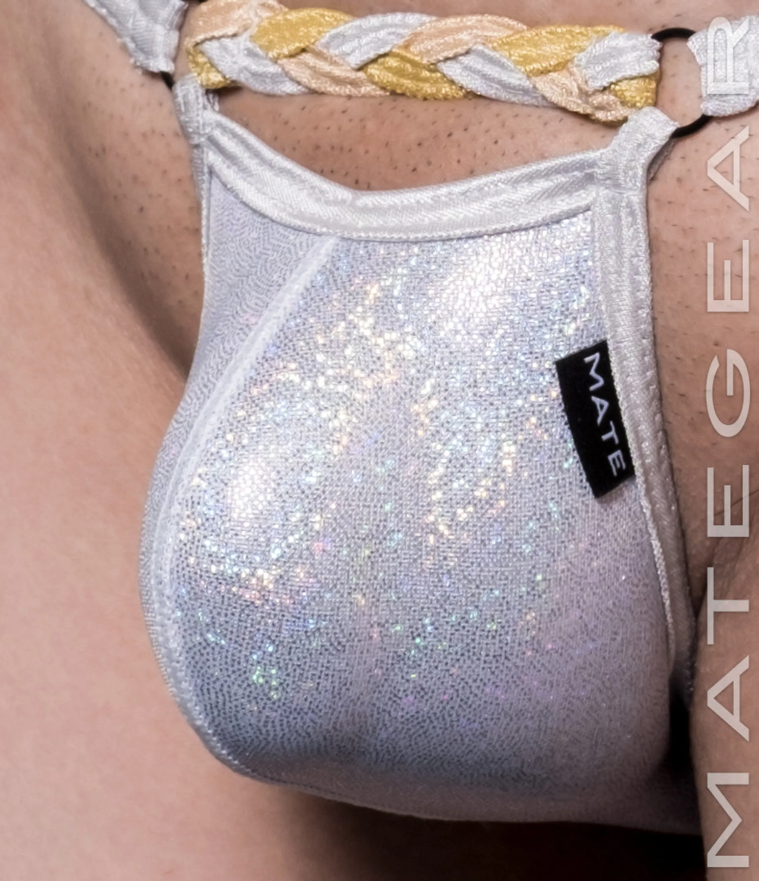 Sexy Mens Swimwear Ultra Swim Pouch Bikini - Tan Mi