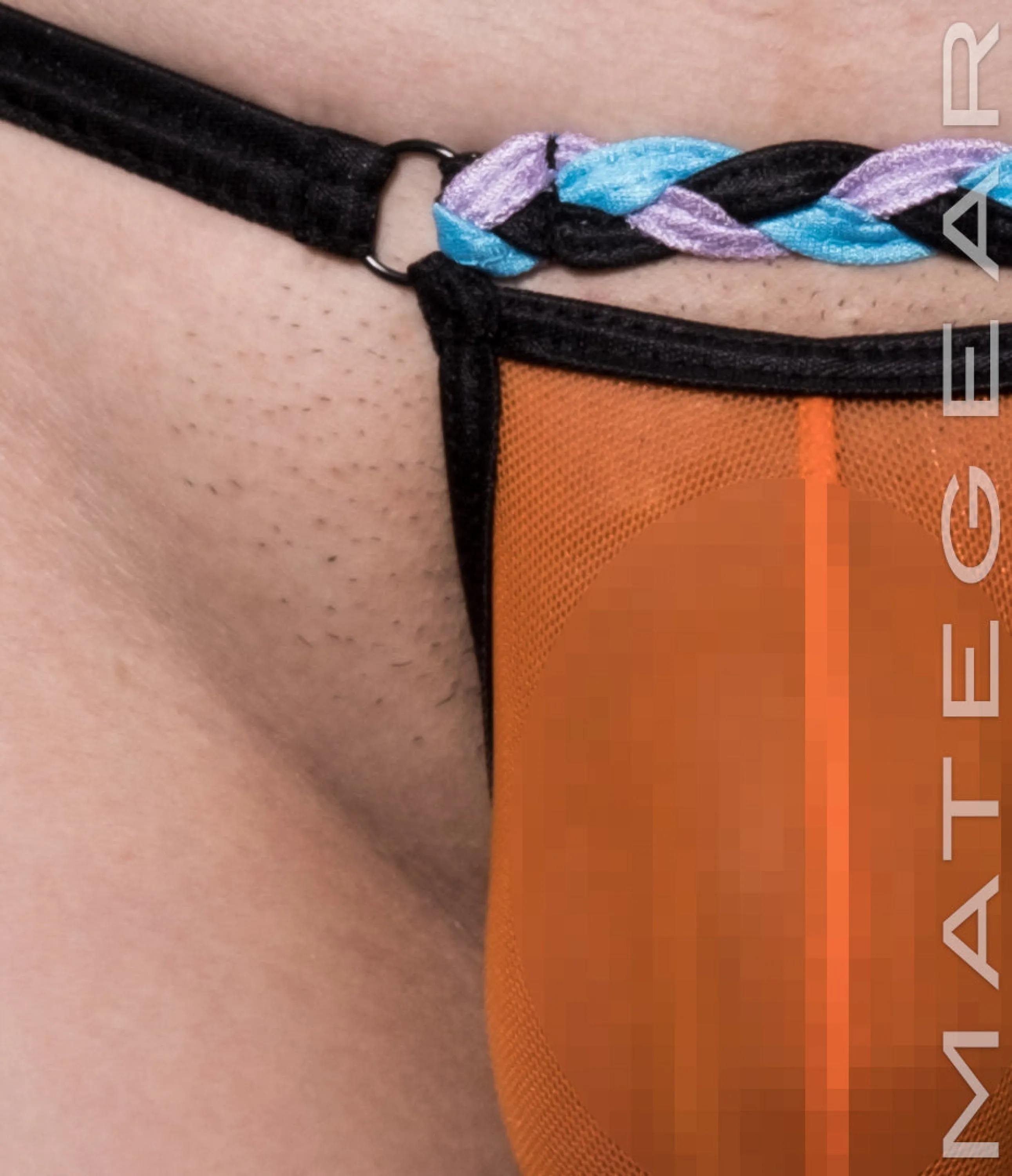 Sexy Mens Swimwear Ultra Swim Pouch Bikini - Tan Mi