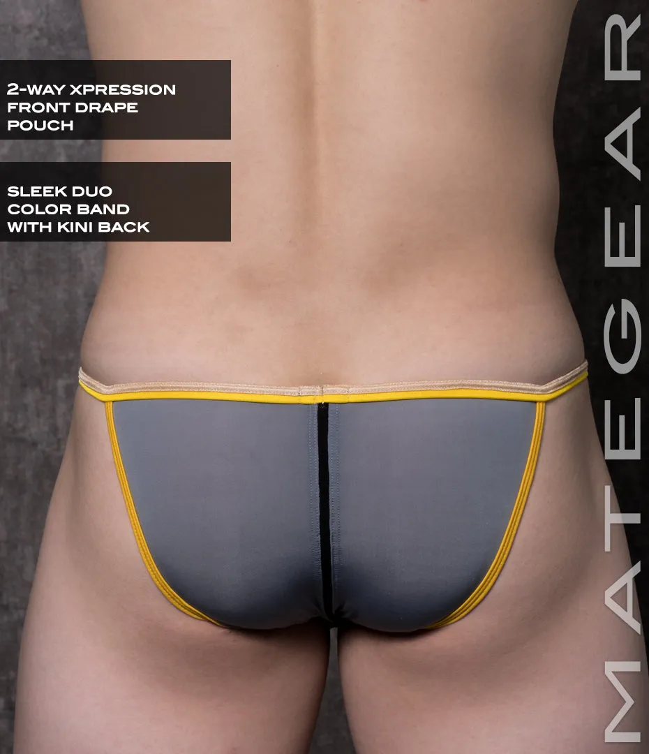 Sexy Men's Swimwear Xpression Mini Swim Bikini - Gar Jae (Drape Front)