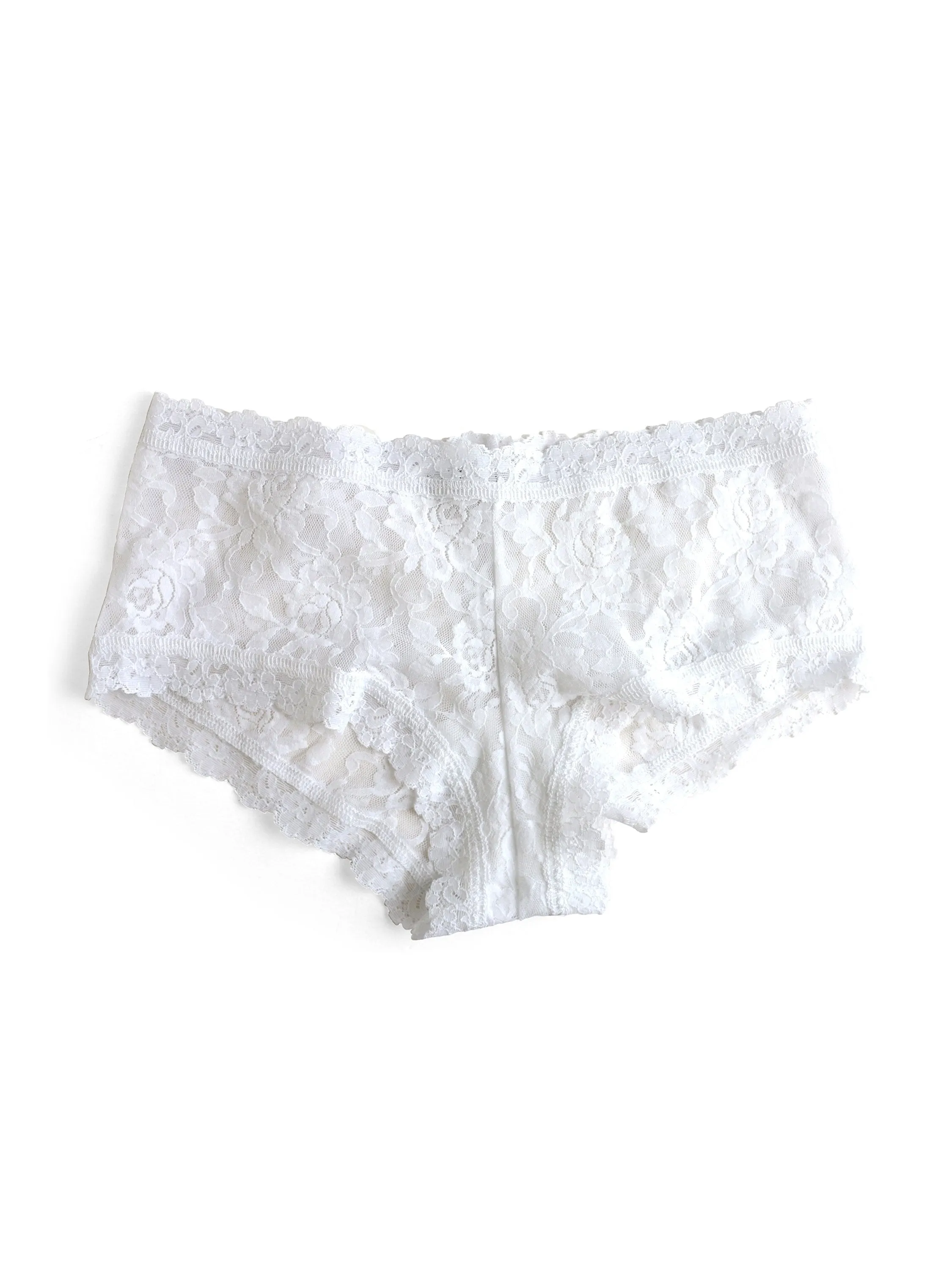Signature Lace® Boyshort White