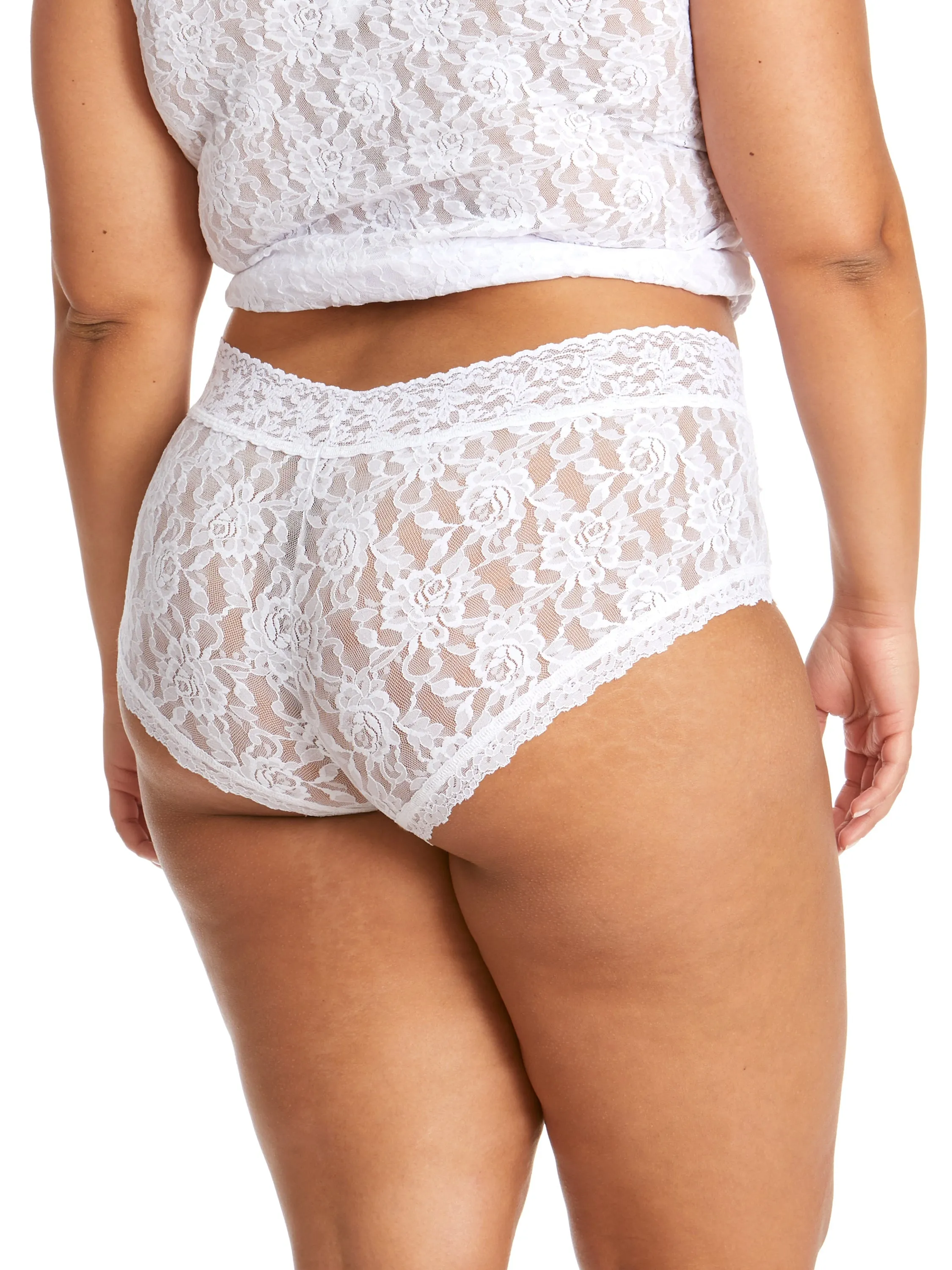 Signature Lace® Boyshort White