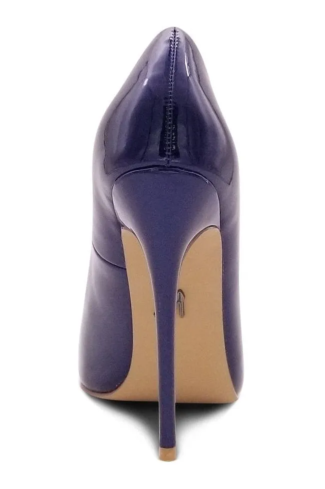 Sultry Low Cut Sky High Stiletto Heel Pump