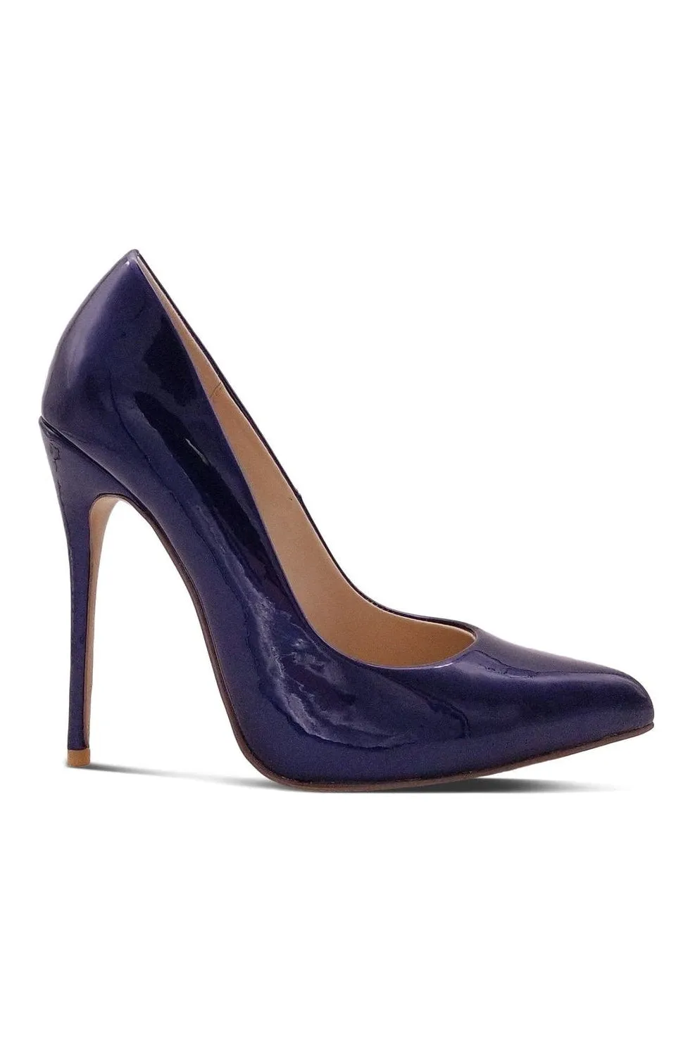 Sultry Low Cut Sky High Stiletto Heel Pump