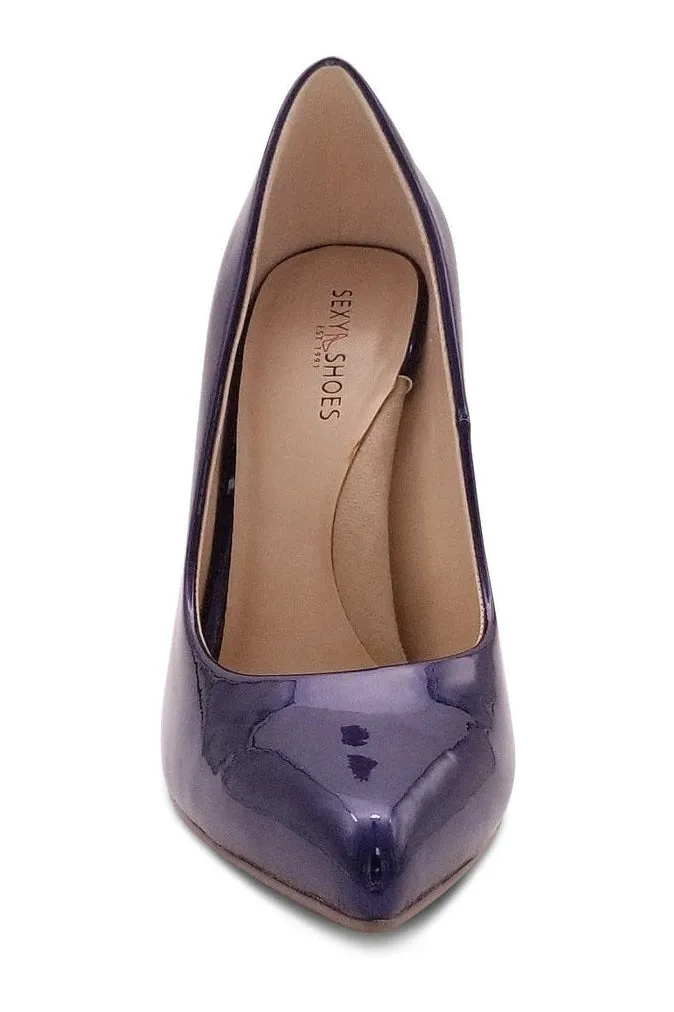 Sultry Low Cut Sky High Stiletto Heel Pump