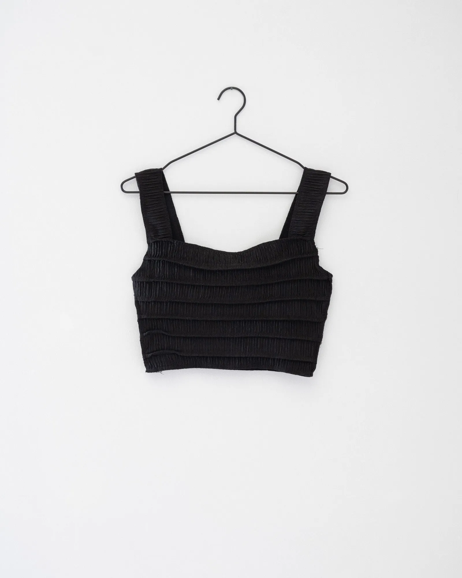 TILTIL Sese Cropped Top Black One Size