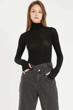 Ulyana Thumb Hole Slim Top
